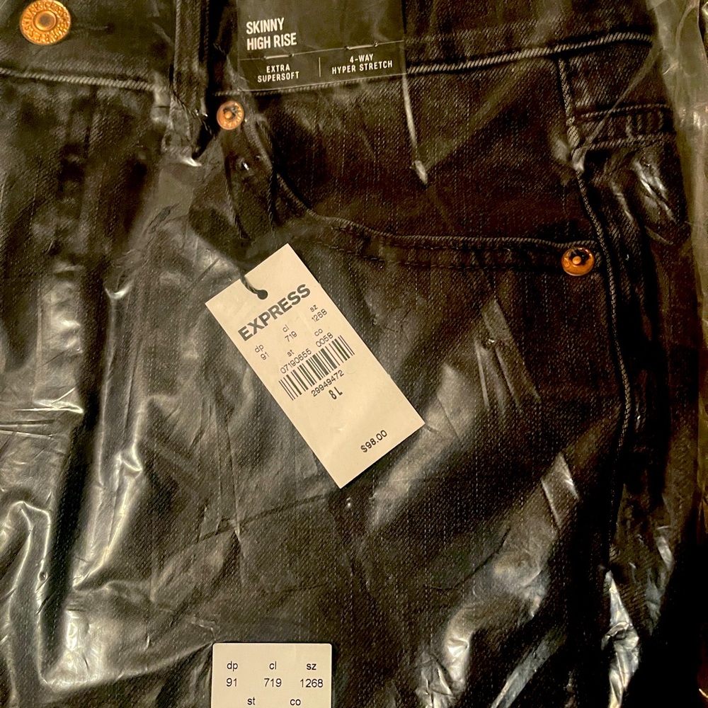 Express Black Jeans
